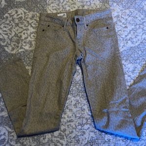 Leopard GAP always skinny denim